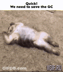 Dog Laying On Ground Quick We Need To Save The Gc GIF