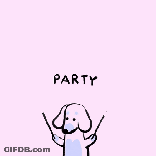 Dog Part Sparklers GIF