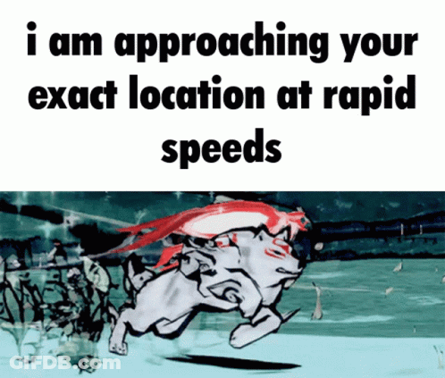 Dog Running Approaching Your Location GIF