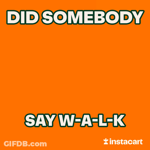 Dog Saying Did Somebody Say Walk GIF