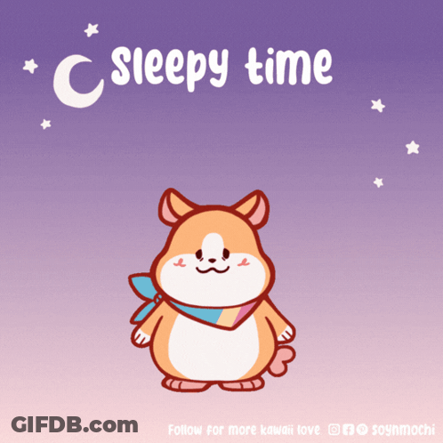 Dog Saying Sleepy Time GIF