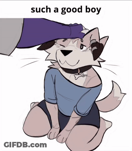 Dog Saying Such A Good Boy GIF