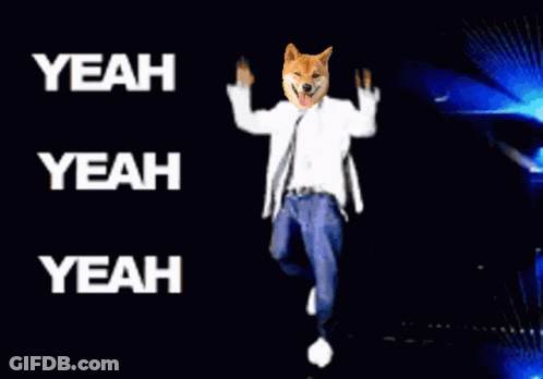 Dog Saying Yeah Yeah Yeah GIF