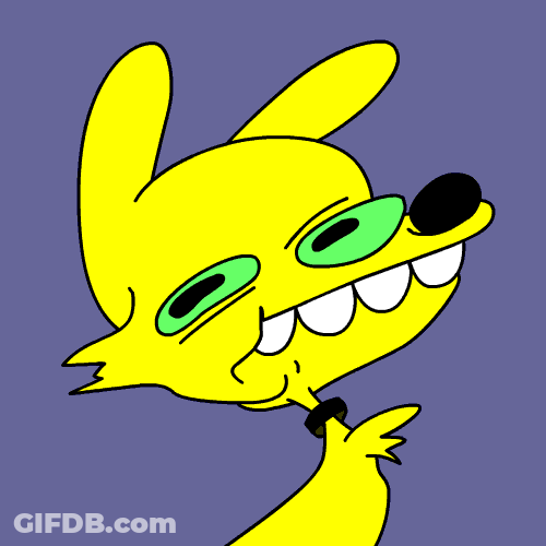 Dog Shouting Boi Text GIF