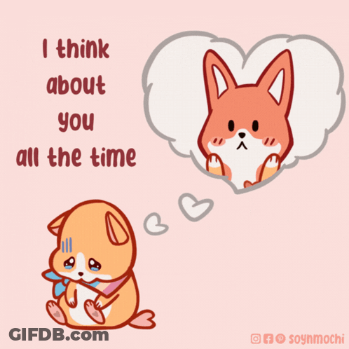 Dog Thinking About Another Dog GIF