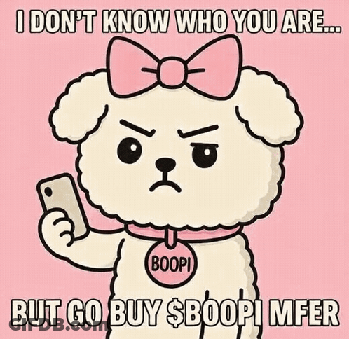 Dog With Pink Bow Holding Cell Phone GIF