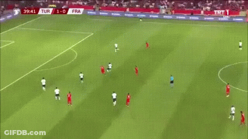 Dog With Soccer Ball In Front Of France Flag GIF
