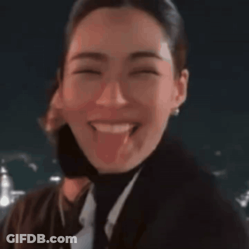 Dog With Tongue Hanging Out GIF