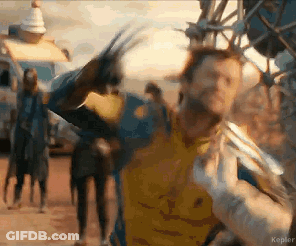 Dogpool And Wolverine Cassandra GIF
