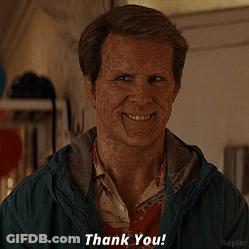 Dogpool And Wolverine Thank You GIF