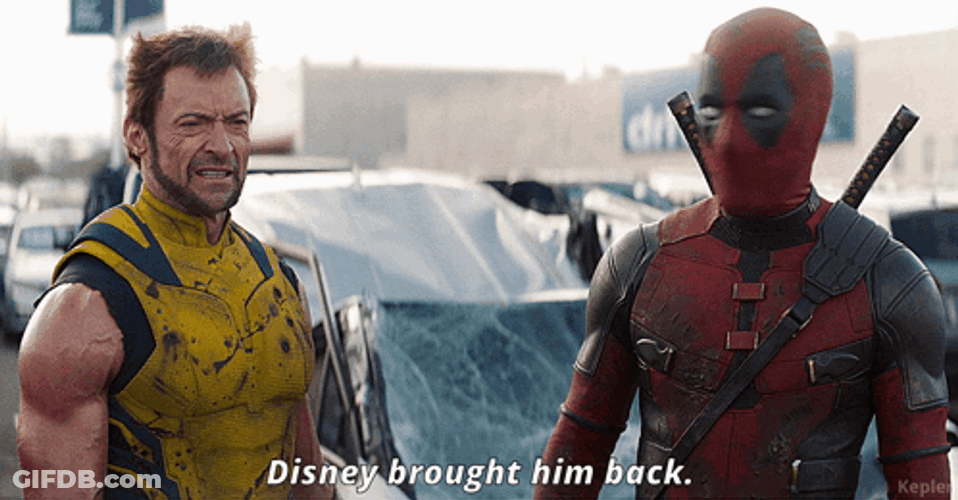 Dogpool Disney Brought Him Back GIF