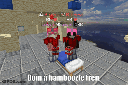 Doin A Bamboozle Fren Video Game Screenshot GIF