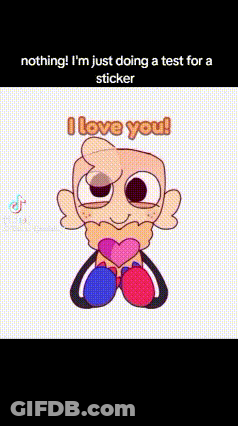 Doing A Sticker Test GIF