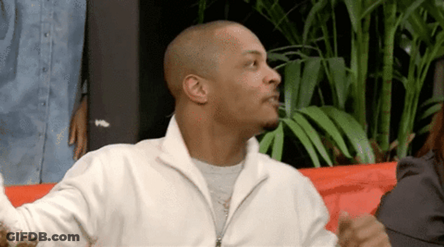 Doing Dap While Man Sitting GIF