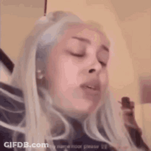 Doja Cat Nervous Reaction GIF