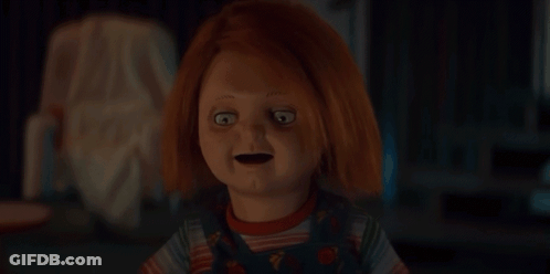 Doll Making A Funny Face GIF