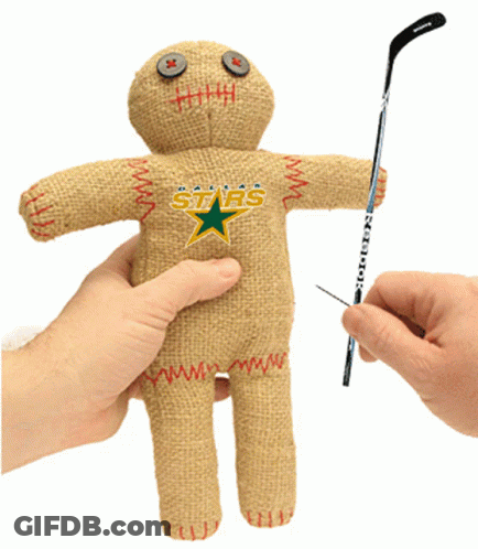 Doll With Dallas Stars GIF