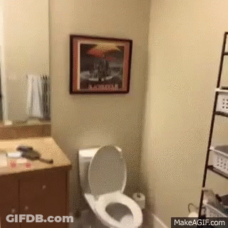 Doll With Red Nose On Pillow Saying We Go To Chilis GIF