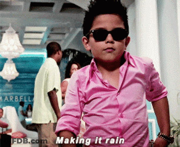 Dolla Dolla Bill Yall Making It Rain GIF