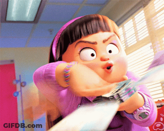 Dolla Dolla Bill Yall Turning Red Abby GIF