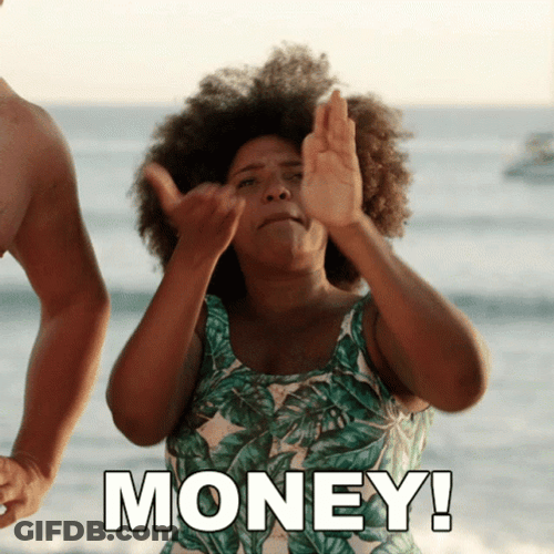 Dollar Bill Money Dance GIF