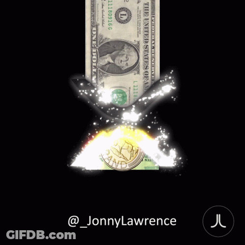 Dollar Bill With Jonny Lawrence GIF