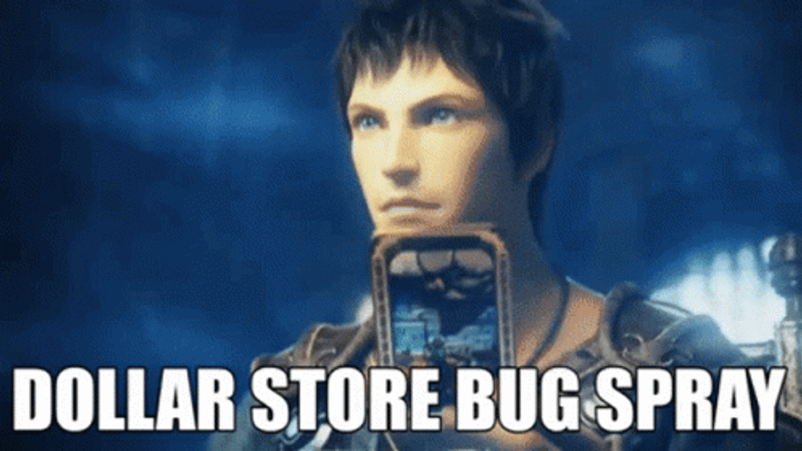 Dollar Store Bug Spray GIF