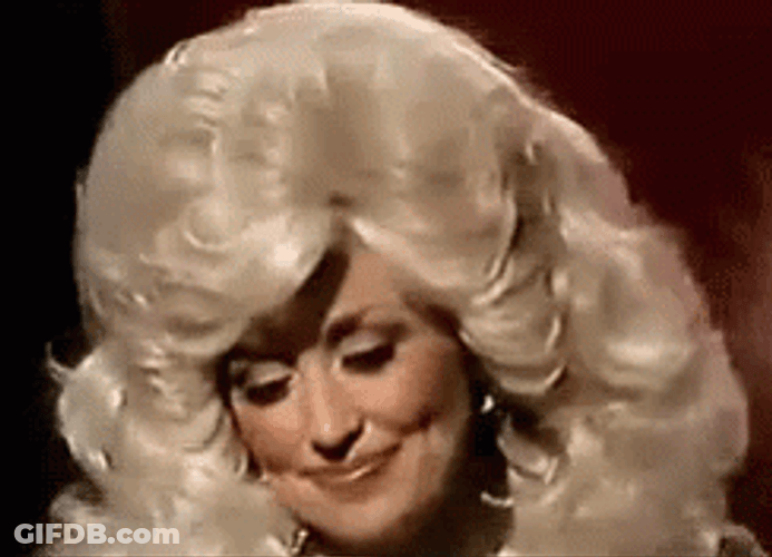 Dolly Parton Bright Smile GIF