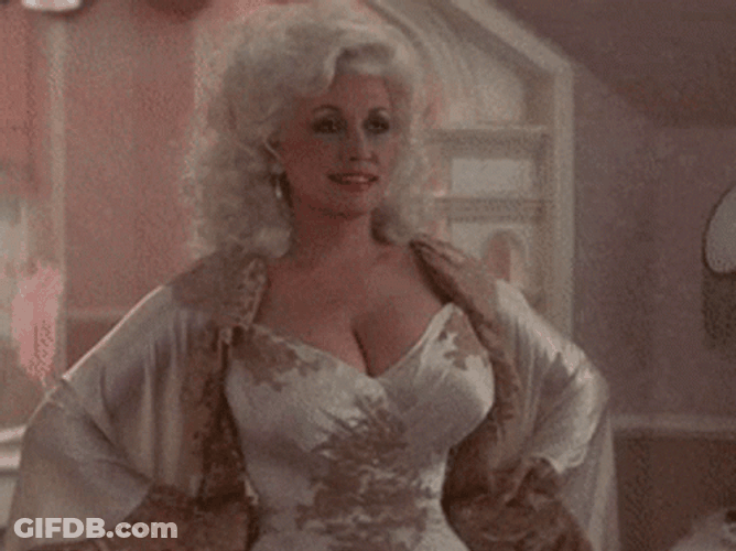 Dolly Parton Laughing GIF