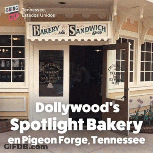 Dollywood 'S Spotlight Bakery En Pigeon Forge Tennessee GIF