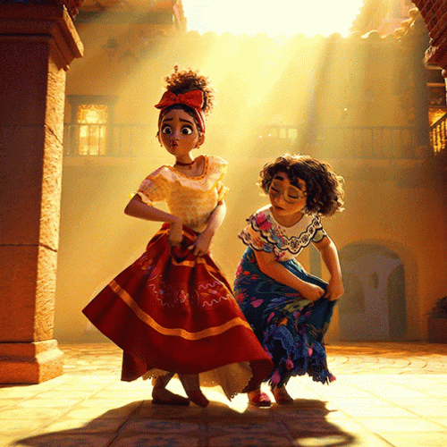 Dolores Encanto And Mirabel Dancing GIF