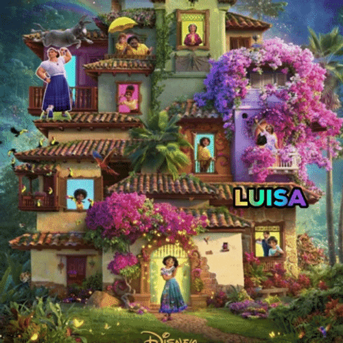 Dolores Encanto Presenting Luisa GIF