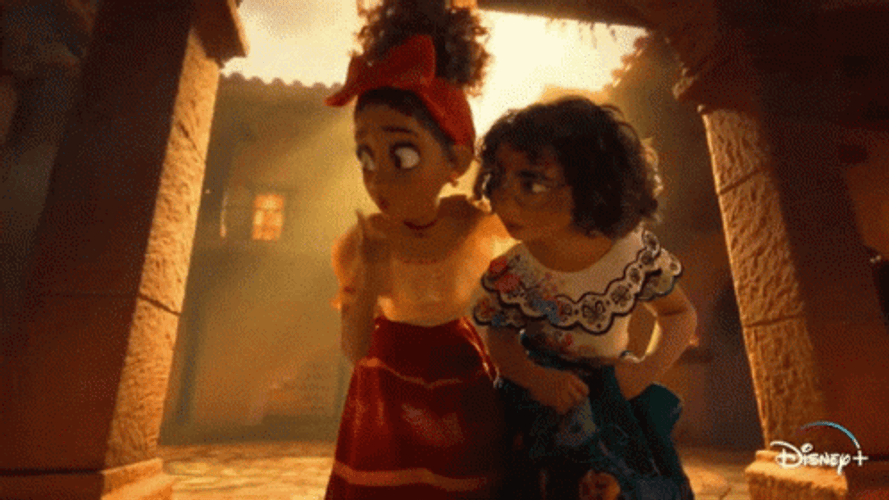 Dolores Encanto With Mirabel GIF