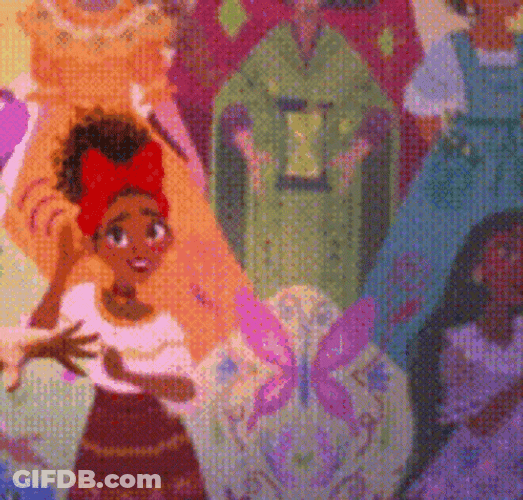 Dolores Hand On Ear GIF