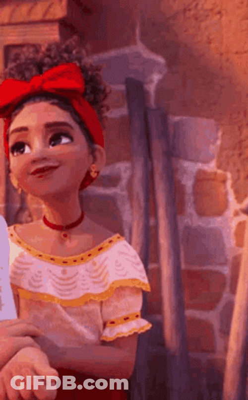 Dolores Holding Someone's Arms GIF