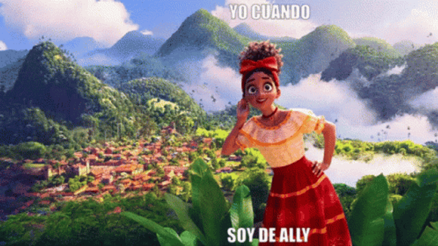 Dolores Madrigal Dancing At Mountains GIF