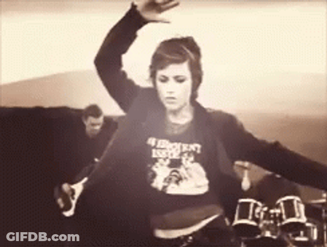Dolores The Cranberries Black Hoodie GIF