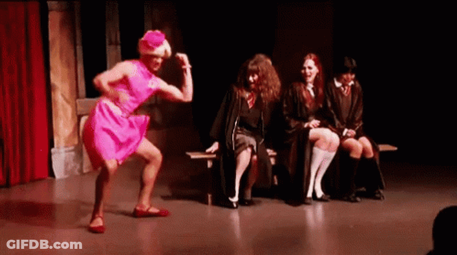 Dolores Umbridge Smash GIF