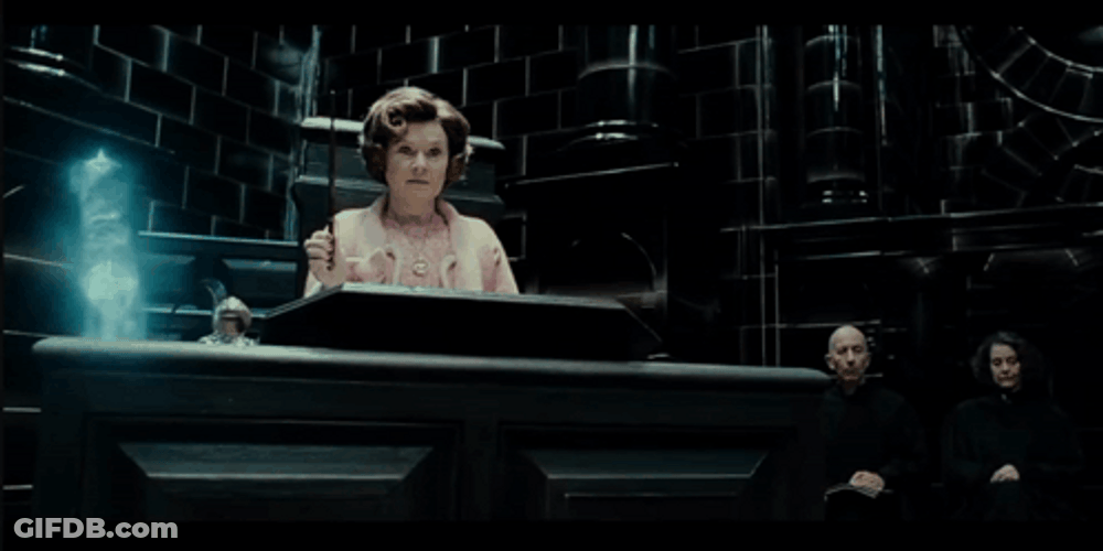 Dolores Umbridge Youre Lying GIF