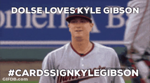 Dolse Loves Kyle Gibson GIF