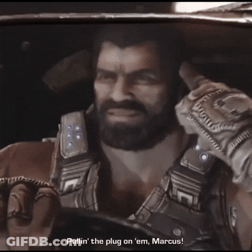 Dom Santiago Gears Of War GIF