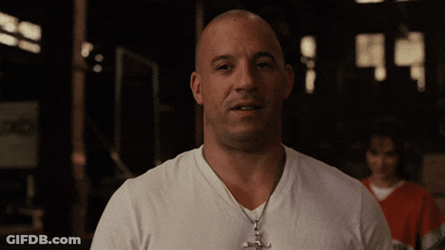 Dom Toretto Look Up GIF