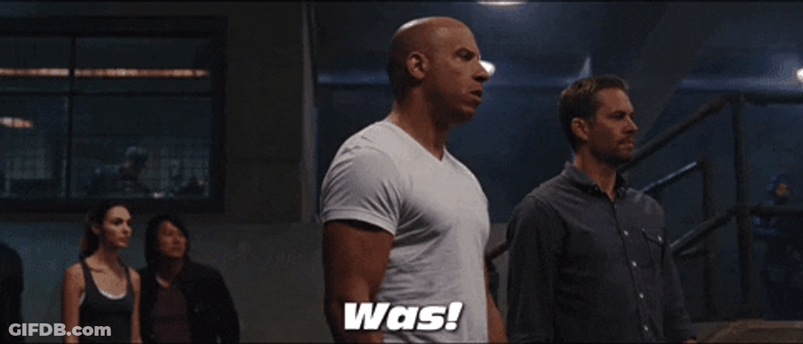 Dom Toretto Was GIF