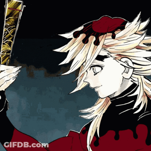 Doma Opens His Fan GIF