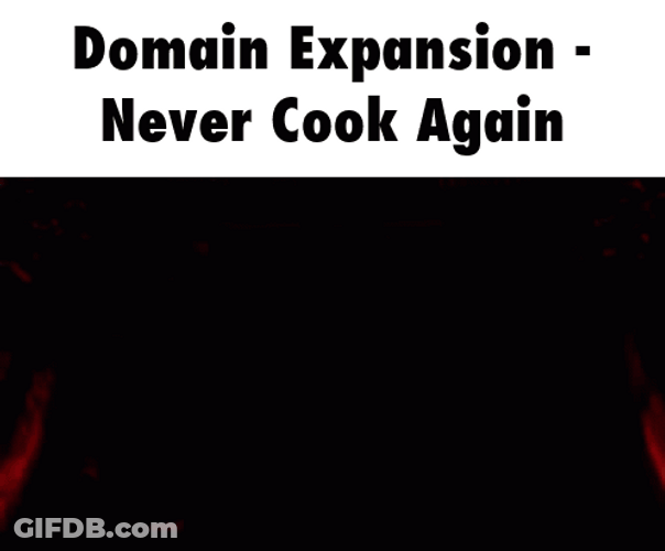 Domain Expansion Never Cook Again Jjk GIF