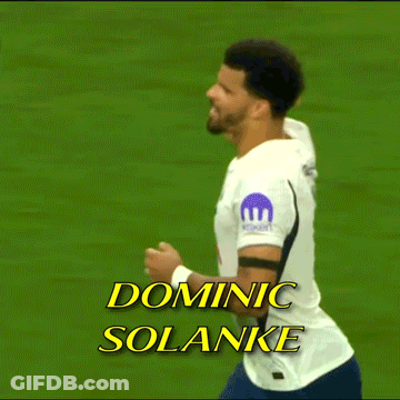 Dominic Solanke Running On Field GIF