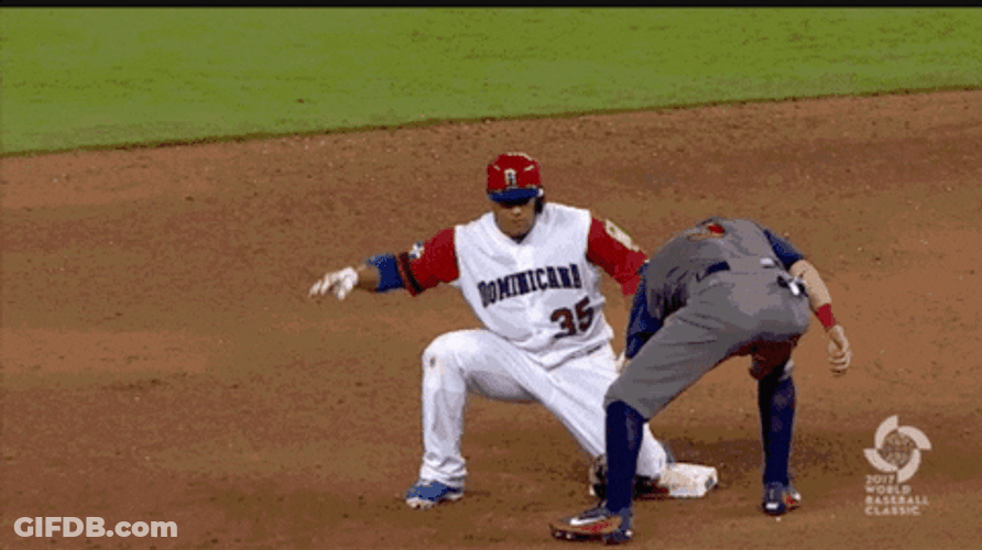 Dominican Baseballer Wellington Castillo GIF