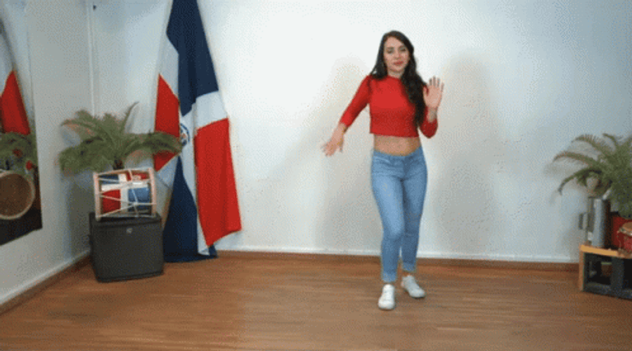 Dominican Girl Dancing Bachata GIF