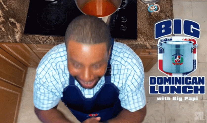 Dominican Lunch Big Papi SNL GIF