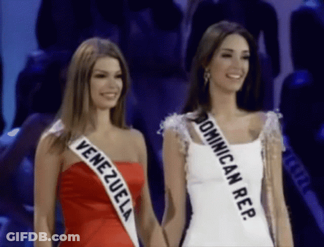 Dominican Miss Universe Amelia Vega GIF